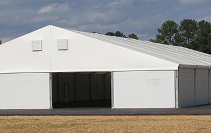 Fabric building.
