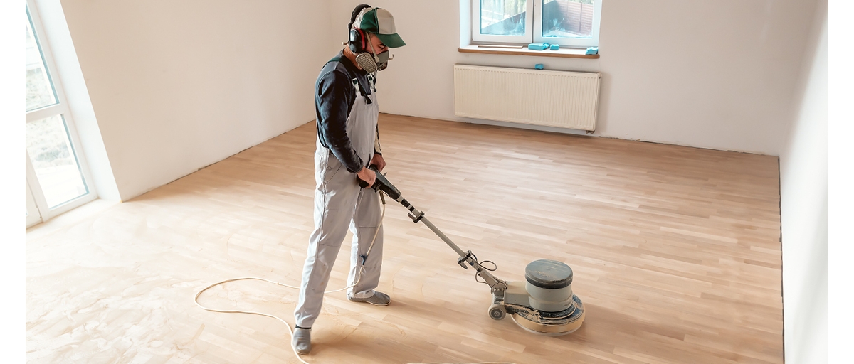 Hardwood floor sander