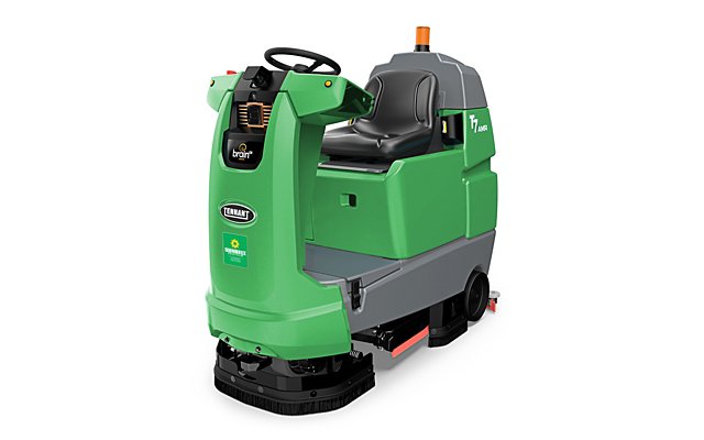 Battery-Powered Autonomous Ride-On Micro Floor Scrubber.