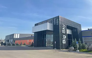 Exterior view of Big Sky Studio.