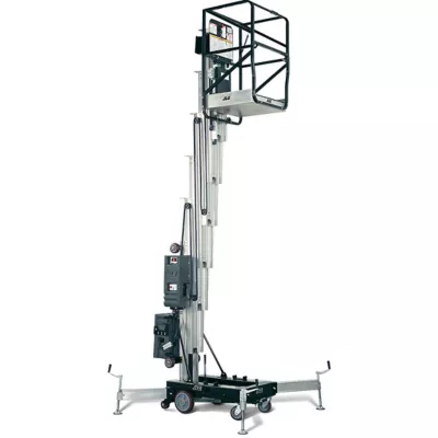 Rent 36-48 ft. One-Person Pusharound Lift, Electric, Narrow Width