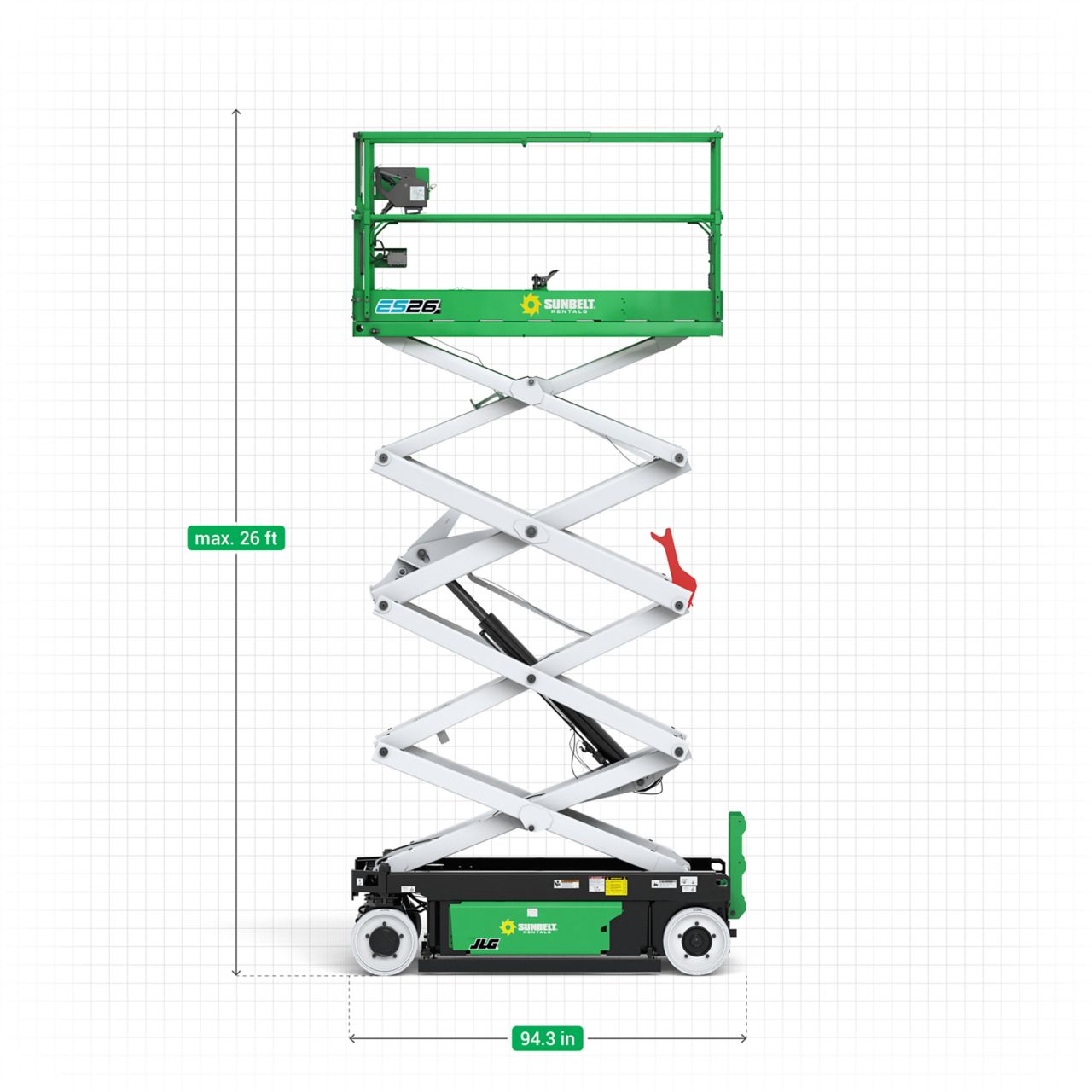 25-26' Electric Scissor Lift 46