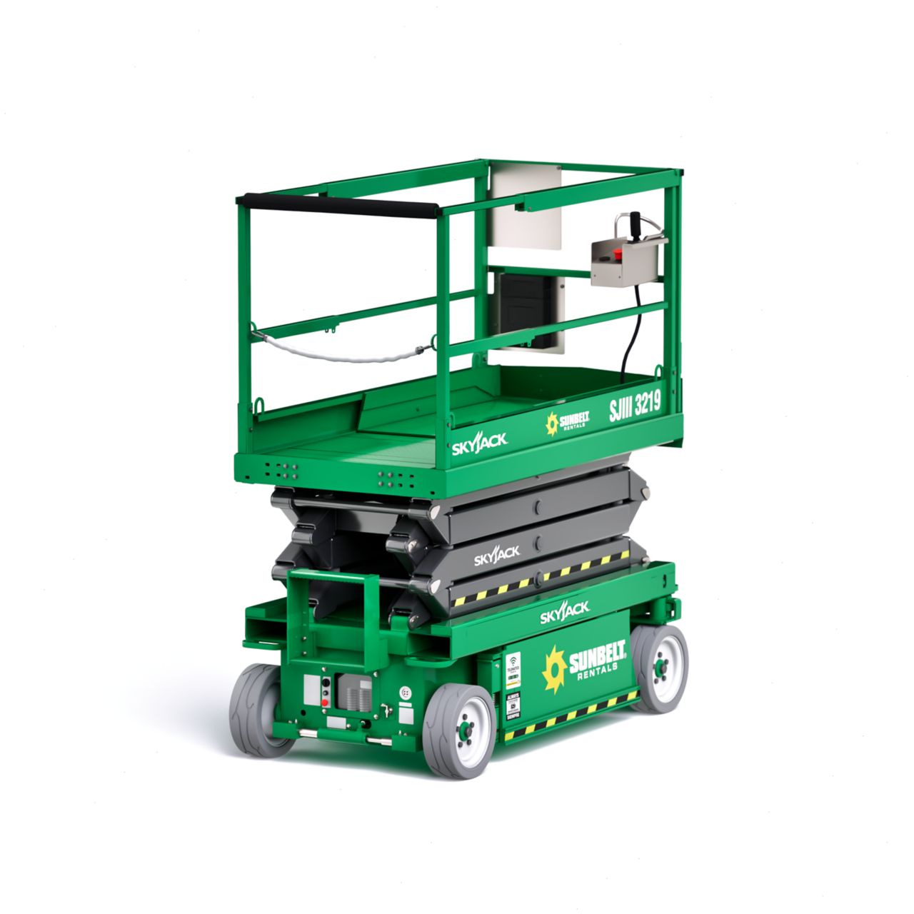 Product Image 1 of 19' Electric Scissor Lift w/ Leak Containment System 1 of 4