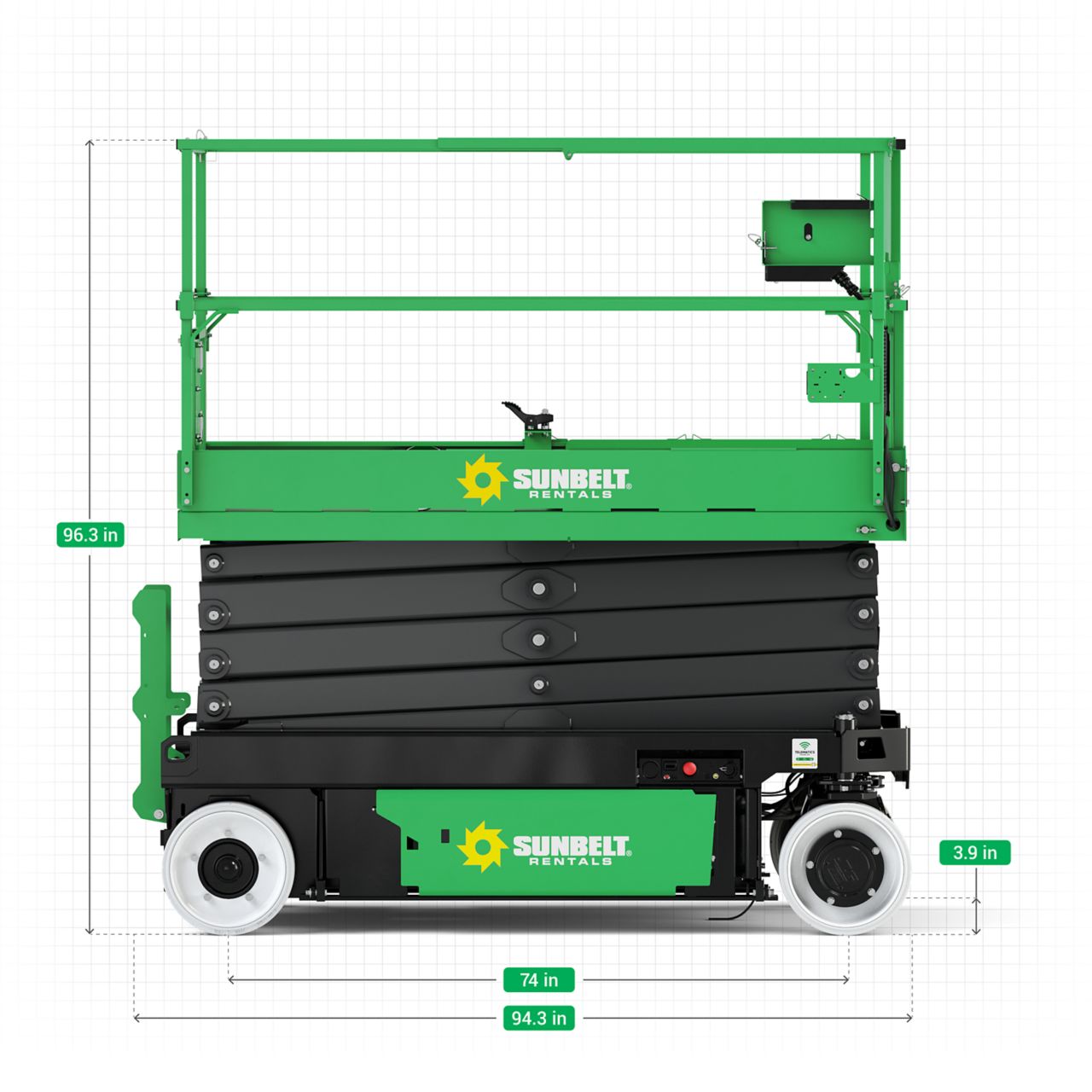 Product Image 5 of 30'-33' Electric Scissor Lift 5 of 6