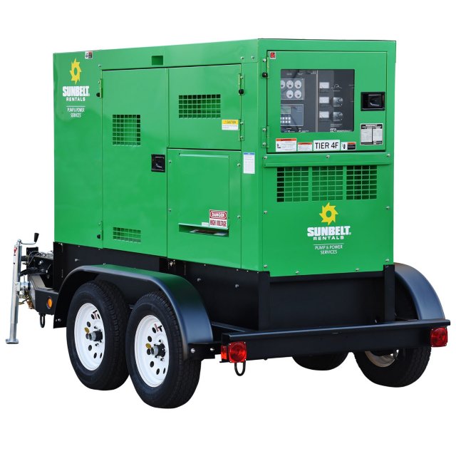 56 kW Diesel Generator.