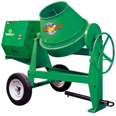 gas powered cement mixer rental