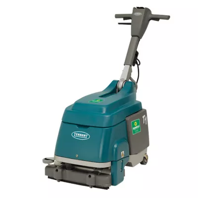 electric walk behind mini floor scrubber