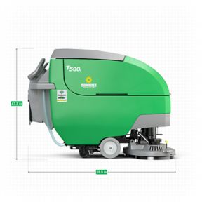  thumbnail image 5 of Battery-Powered Mid-Size Walk-Behind 28-Inch Floor Scrubber 5 of 6