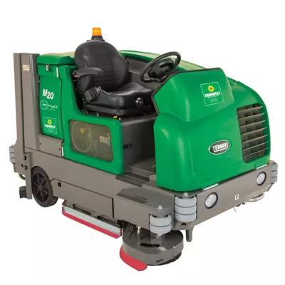 LPG-Powered Ride-On Industrial Floor Sweeper and Scrubber