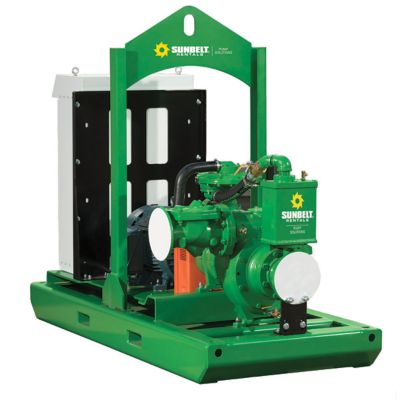6" Electric Automatic-Priming Trash Pump
