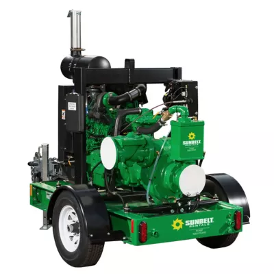 6 Diesel Automatic-Priming Trash Pump