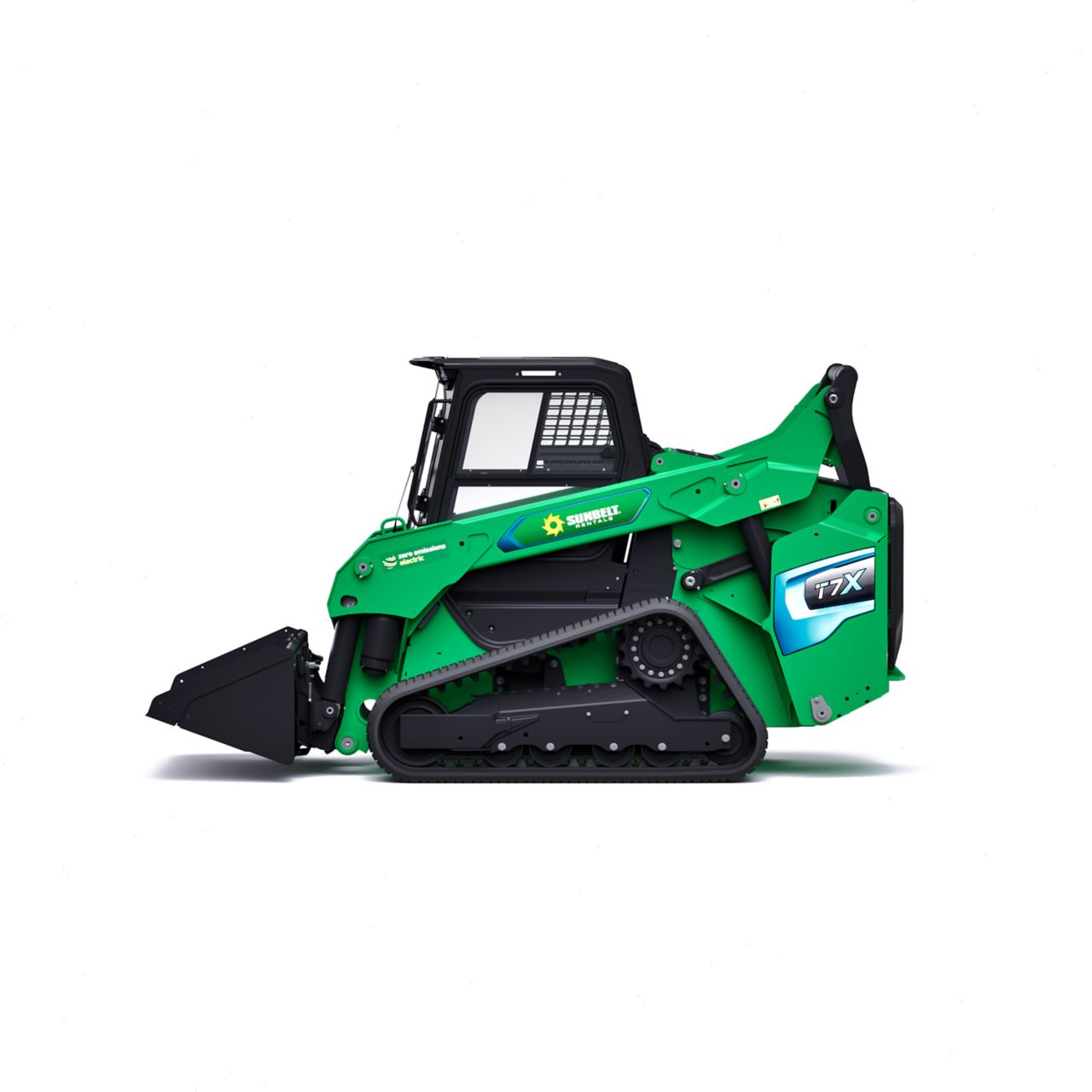 Product Image 2 of 2800-3200 lb All Electric Track Skidsteer w/ Cab  2 of 4