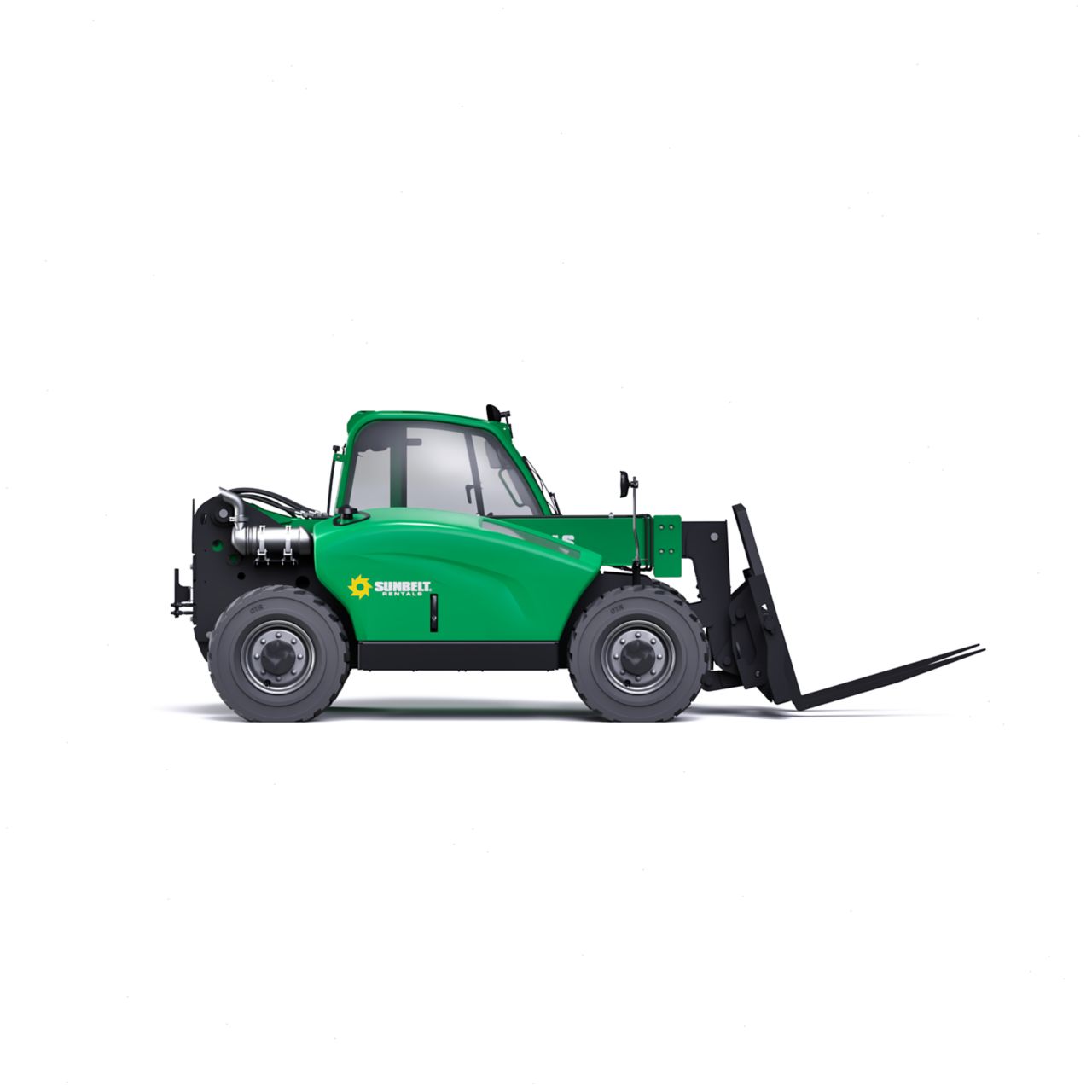 Product Image 4 of 5K to 5.5K Telehandler Forklift with 19-Foot Reach and Enclosed Cab 4 of 4