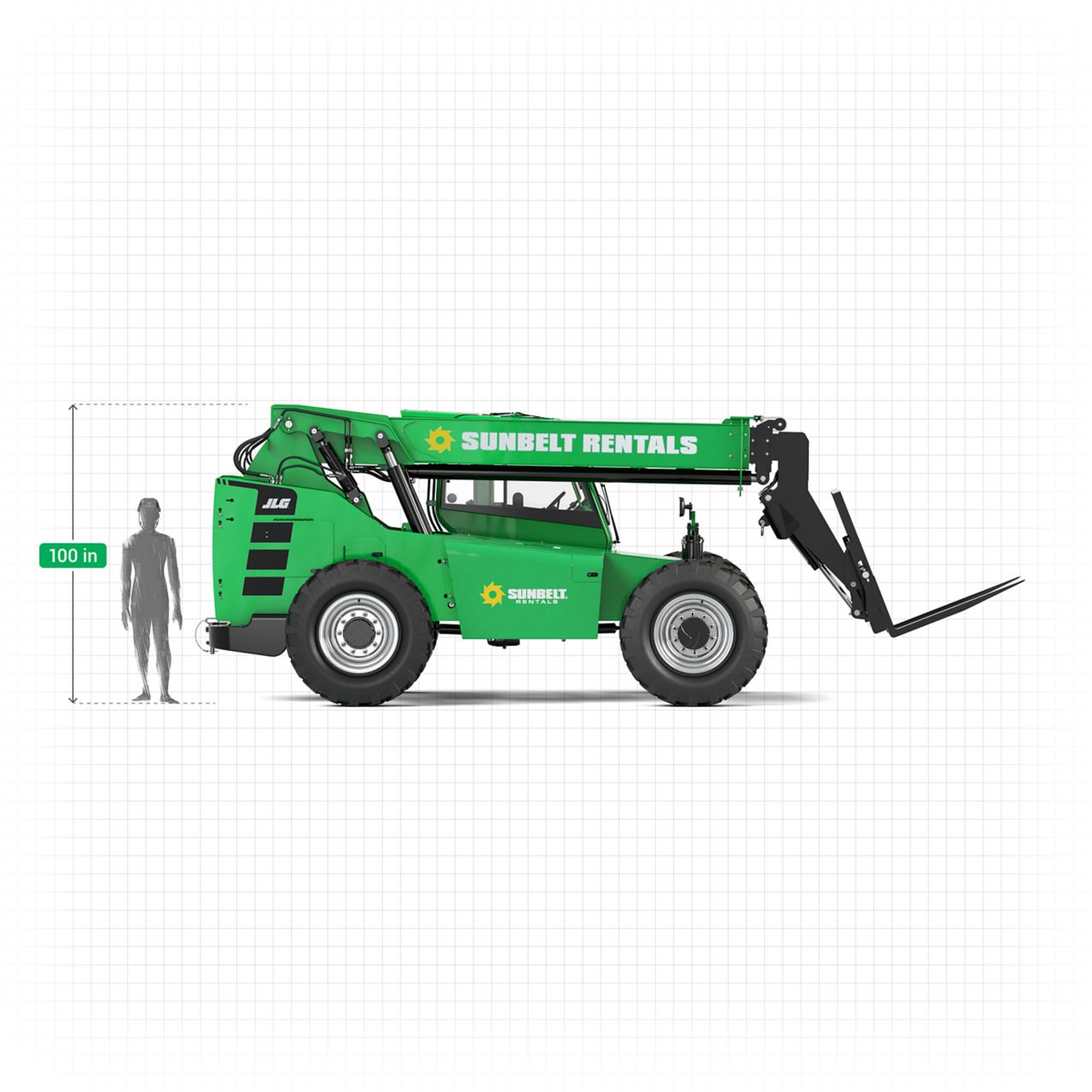 ☆彡 Sun&Cloud パワーショベル 【動作品】 SDカード付き ☆彡 6K 36' Telehandler Forklift Rental | Sunbelt Rentals