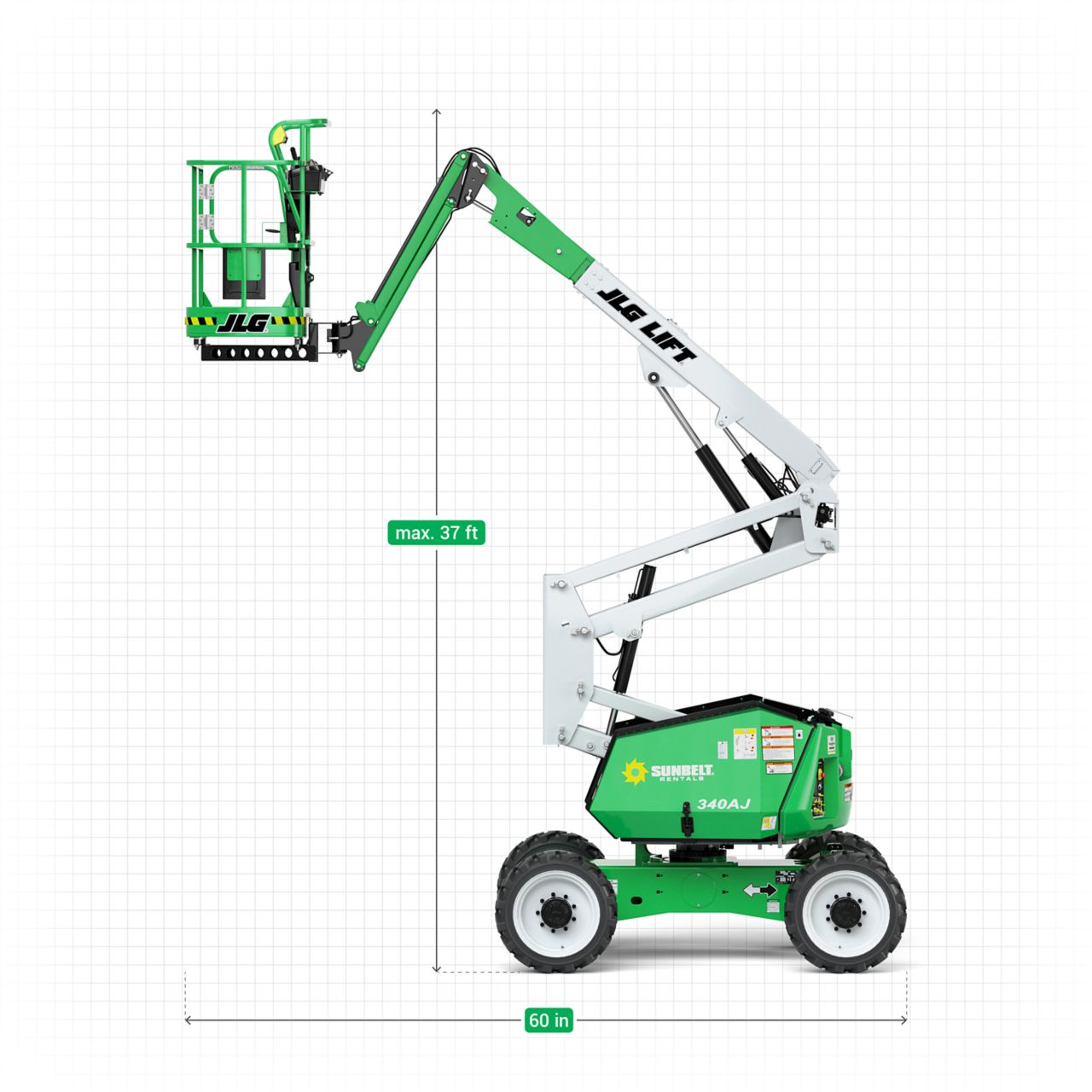 Product Image 2 of 34' Articulating Boom Lift 2 of 6