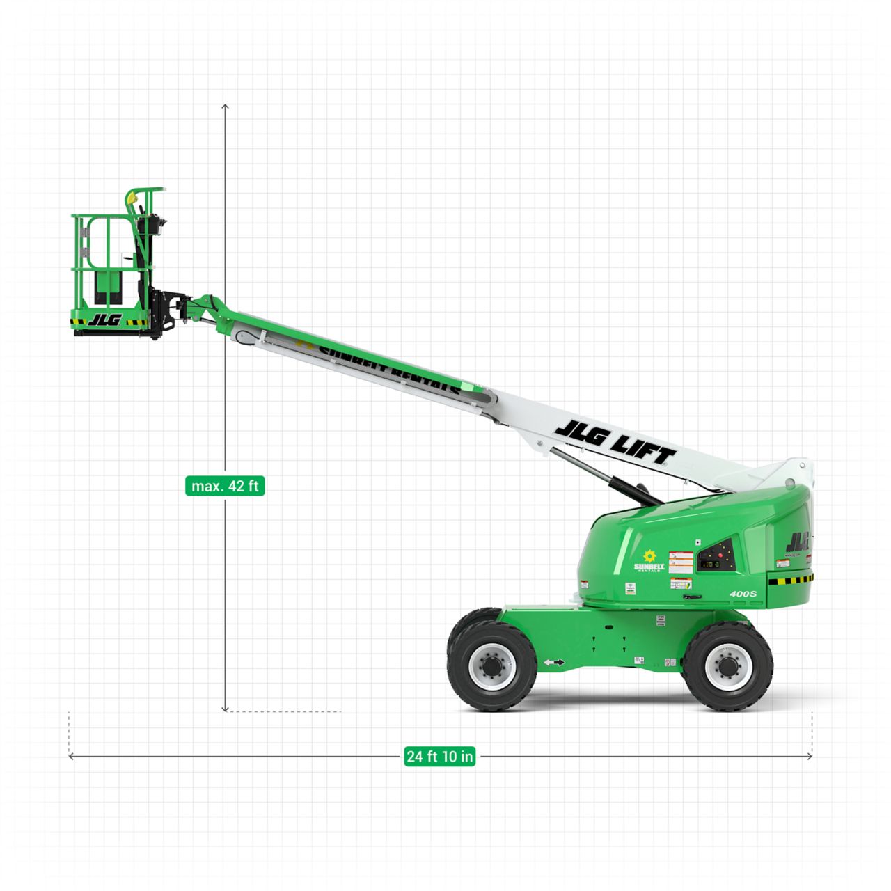 Product Image 2 of Telescopic 40’ Straight Boom Lift 2 of 6
