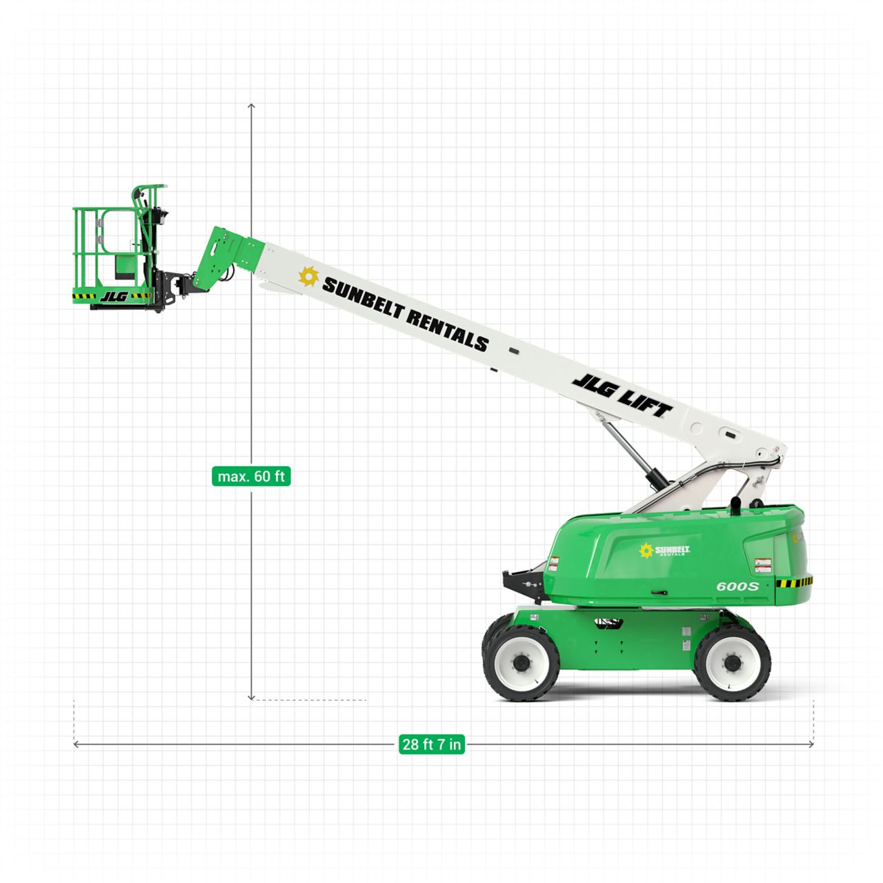 Product Image 2 of Telescopic 60’ Straight Boom Lift 2 of 6