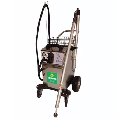 Heavy-Duty Industrial Dry Steam Cleaner w/Quad Boilers