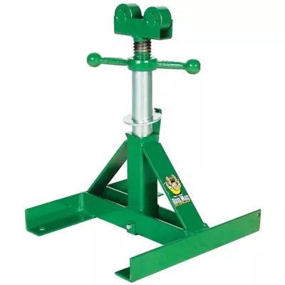 Cable reel stand with hydraulic lifting Cable reel stands