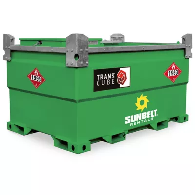 4,595 Litre/ 1000 Gallon Double Wall 70/30 Split Utility Fuel Tank & S