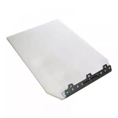 Plate tamper outlet rubber pad