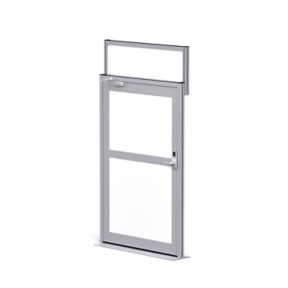  thumbnail image 1 of STARC 54" Hinged Temporary Containment Door Panel with Lock 1 of 4