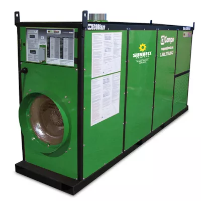 Oil-Powered Indirect Heater (Up to 1.5 Million BTU per Hour Options)