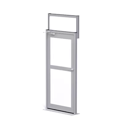 42" STARC Temporary Containment Wall with Hinged Door & Hardware