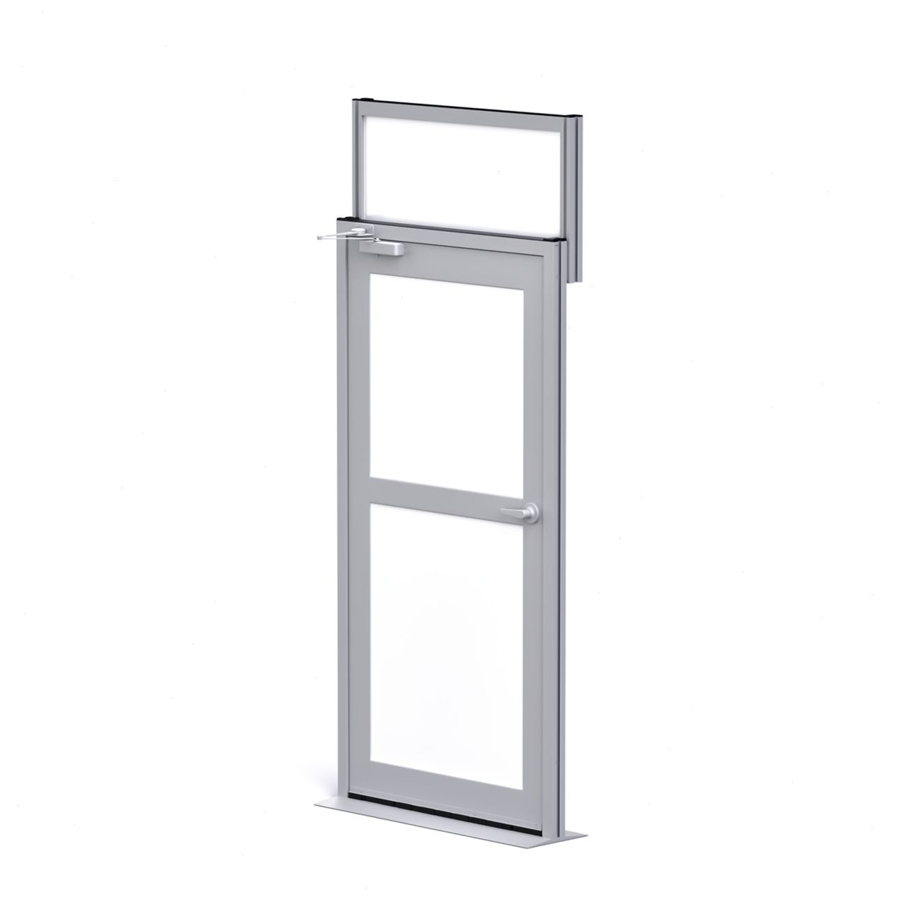 Product Image 1 of 42" STARC Temporary Containment Wall with Hinged Door & Hardware 1 of 4