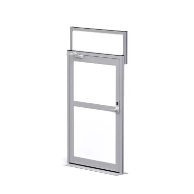 STARC 54" Hinged Temporary Containment Door Panel with Lock