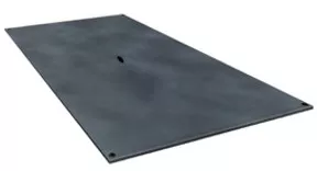 4-Foot by 10-Foot Steel Road Plate