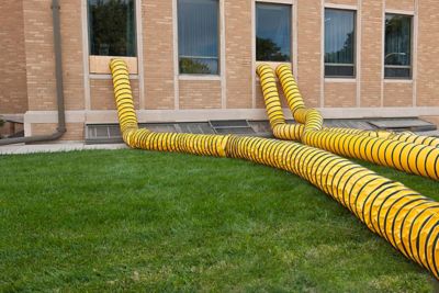 Dehumidifiers as part of a larger climate control solution. 