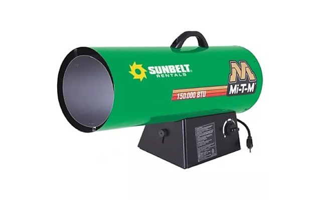 150-199K BTU Direct Fired Torpedo Heater LP/NG.