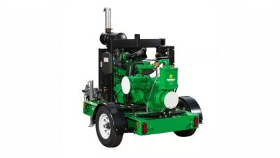 A high volume pump from Sunbelt Rentals.