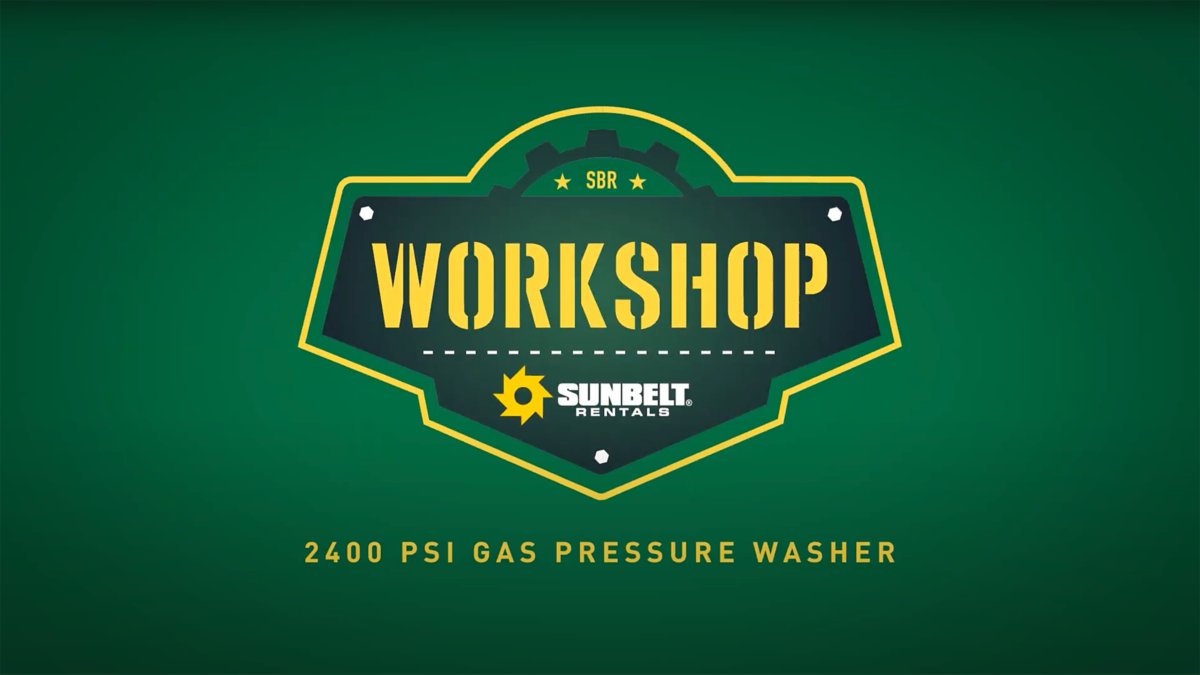 How-To: Use a Gas Pressure Washer