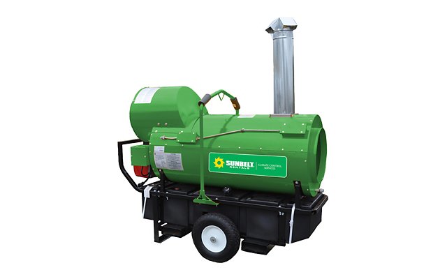 400-499k BTU Indirect Fired Torpedo Heater.