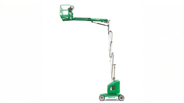 33-Foot Mast Boom Lift.