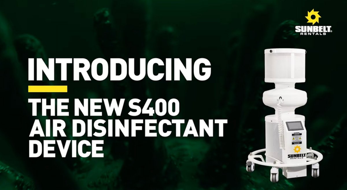 S-400 Air Disinfectant Device.